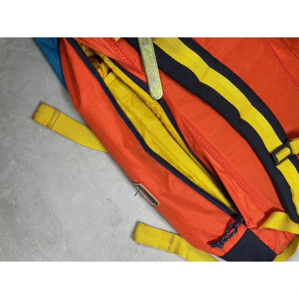 Burton Tinder Backpack 25L Orange Blue Yellow Rucksack Laptop Daypack Hiking